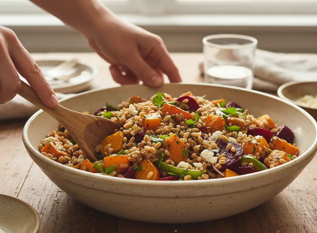 12. Farro and Barley <p> Whole grains such as farro and barley are often skipped in favor of rice or pasta. They provide fiber, magnesium, and other nutrients important for heart and digestive health. Add farro to soups or salads, or swap barley for rice to create meals that are filling, nutritious, and delicious. </p> :: Gemini