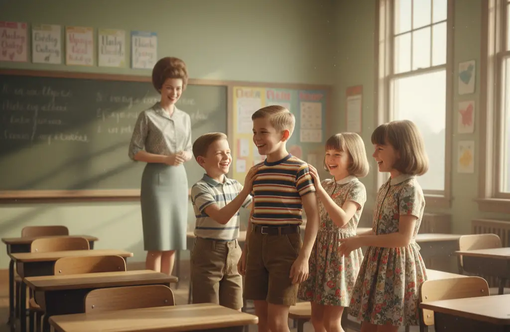 <p> This one is almost unthinkable now. In the 1960s, it was common for teachers—or even classmates—to give birthday spankings. One playful whack for every year, followed by the dreaded “pinch to grow on.” It was meant to be harmless fun, but you can imagine the reaction if that happened in a modern classroom. Parents would be in the principal’s office instantly, lawyers might be called, and the story would probably go viral. What was once a lighthearted tradition would be seen as a complete scandal today. </p> :: Gemini