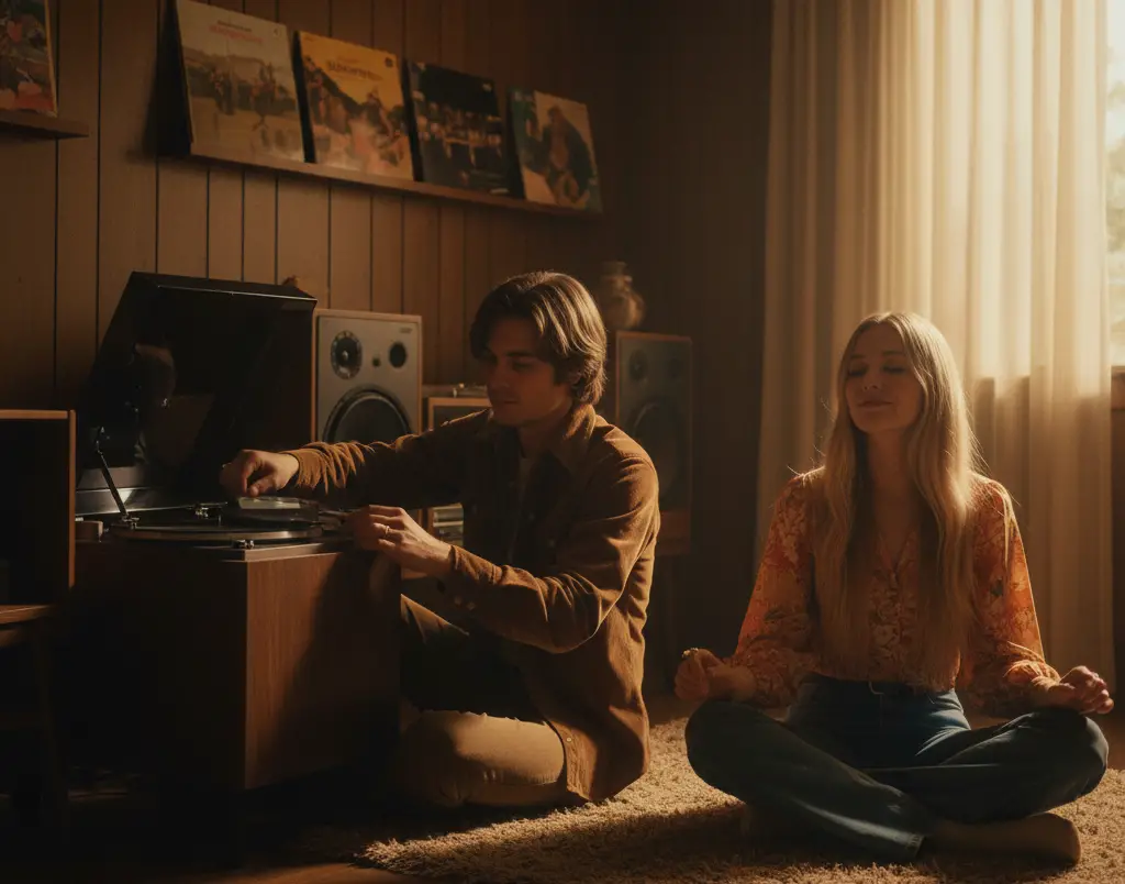 8. Listening to Music on Vinyl Records