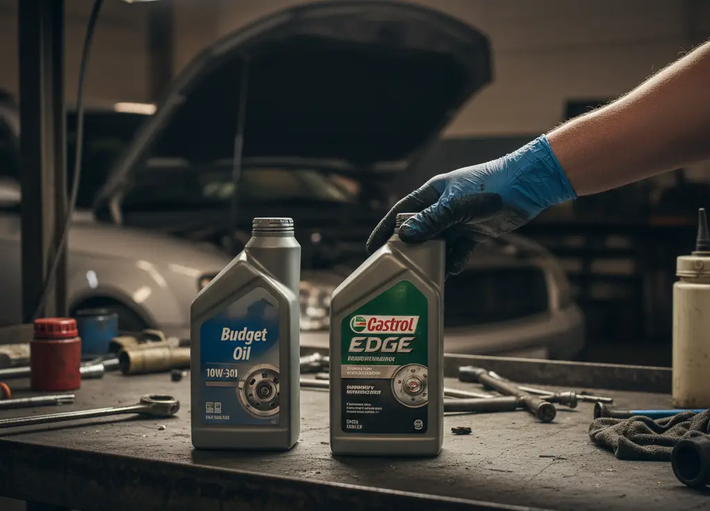 3. Using the Wrong Oil or Cheap Oil