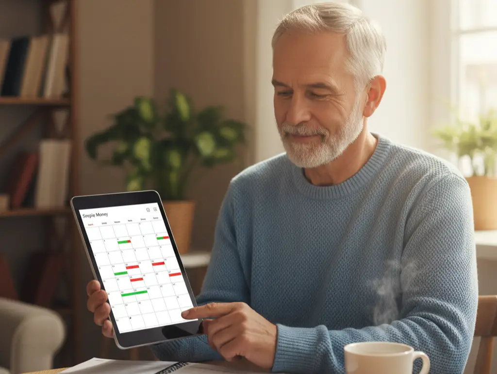 10. Simple Money <p> Simple Money, sometimes called Simple Budget, is built around a calendar view of your finances. Instead of abstract graphs or charts, you see your income and expenses mapped out day by day. This makes it easy to spot potential shortfalls before they happen. For baby boomers living on a fixed income, this kind of clarity is invaluable. You can quickly see whether the money will stretch through the month or whether adjustments need to be made. </p> :: Gemini