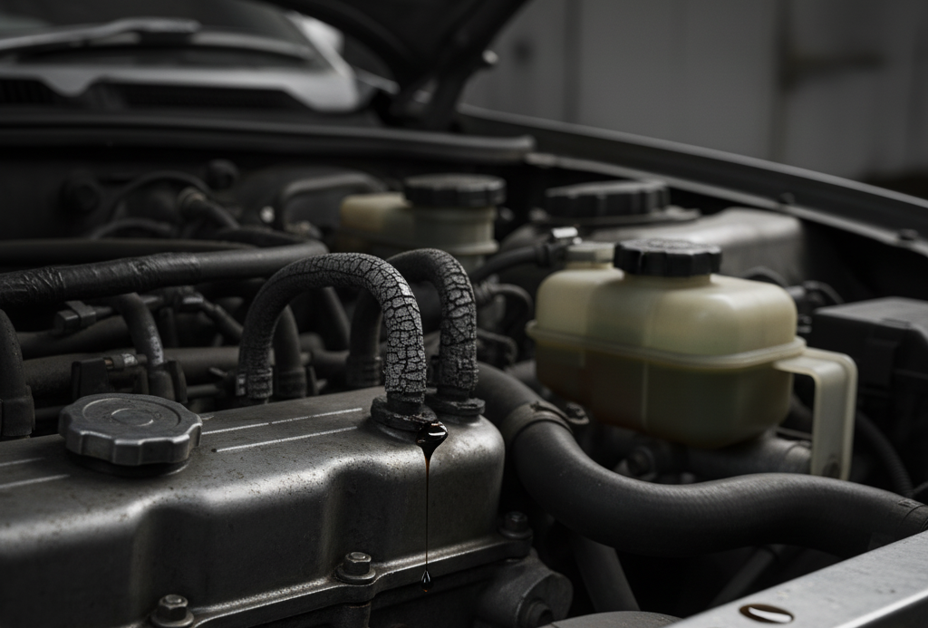 4. Fluids Break Down and Seals Dry Out <p> Your car’s fluids—oil, coolant, brake fluid, and transmission fluid—are all designed to circulate. When they sit still for too long, they can break down, collect moisture, or lose their protective qualities. At the same time, rubber seals and gaskets begin to dry out when they are not being lubricated. This can lead to leaks, poor lubrication, and costly repairs down the road.
What you can do: Before leaving a car unused for an extended time, top off the fluids and consider getting an oil change. Starting the car periodically also helps circulate fluids and keeps seals from drying out. </p> :: Gemini