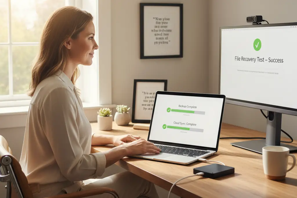 8. Back Up Your Data and Practice Recovery