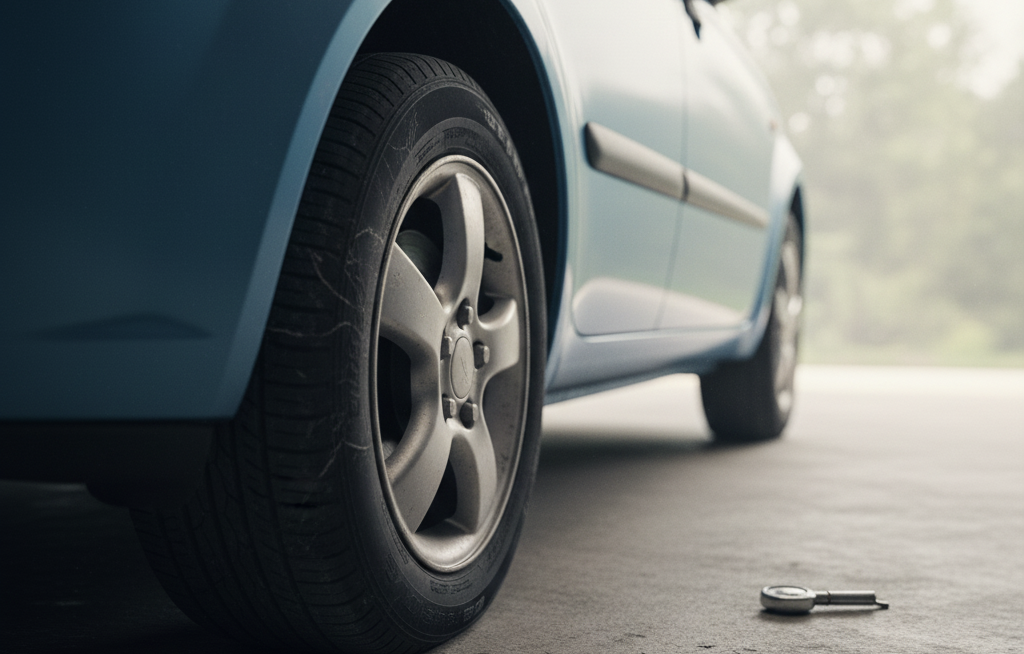 2. Tires Lose Their Shape and Strength <p> Tires are designed to roll, not sit in one place forever. When a car is parked too long, the weight of the vehicle presses down on the same spots, creating what mechanics call “flat spots.” At the same time, tires naturally lose air, and rubber ages faster when it is neglected. The result is uneven wear, cracks, and possible blowouts when you finally hit the road again.
What you can do: Inflate the tires slightly above normal (within safe limits), check the pressure regularly, and if possible, move the car every few weeks. If you are storing it for months, tire cradles or blocks can help prevent damage. </p> :: Gemini
