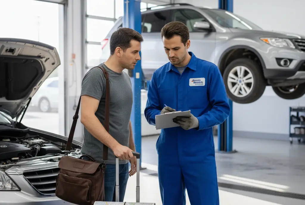 <p> On the surface, this sounds reasonable. You are about to put miles on your car, and you want to make sure nothing goes wrong. But saying you are leaving town can trigger an upsell opportunity. A mechanic may assume you are willing to pay for every possible fix, even the ones that are not urgent, just for peace of mind. Instead, phrase it differently: “Please check the essentials so the car is safe to drive. If you find anything else, let me know before doing the work.” This sets clear boundaries and keeps you from being talked into a laundry list of repairs you might not need. </p> :: Gemini