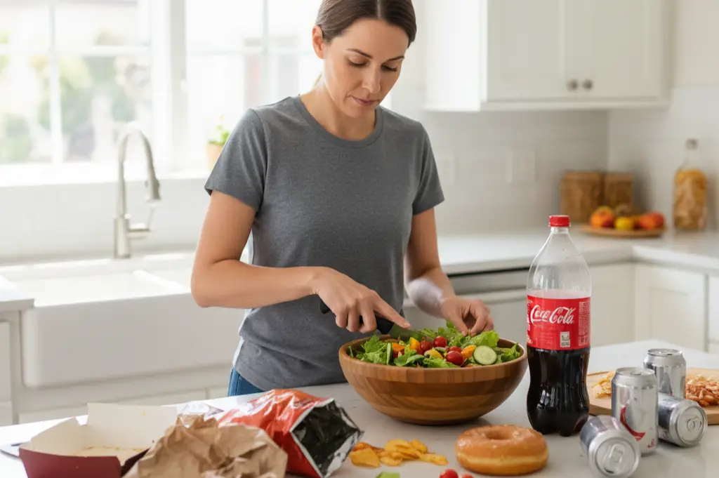 10. Thinking a “Sort of Healthy” Diet Is Good Enough <p> Eating well doesn’t mean perfection, but it does require awareness. Many Americans believe they’re eating healthy because they include a salad now and then, yet much of their diet still comes from processed foods, takeout, and sugary drinks. Doctors warn that chronic poor nutrition fuels inflammation, fatigue, and long-term disease risk. Instead of chasing diet fads, focus on simple swaps: more whole foods, fewer packaged ones, and enough hydration throughout the day. </p> :: Gemini