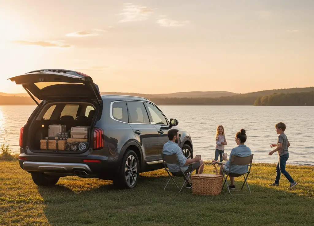 <p> The Kia Telluride has become a star in recent years, especially for families and groups looking for comfort without breaking the bank. This three-row SUV delivers a plush ride, tons of passenger space, and an upscale interior that feels much more expensive than its price tag. Road trip veterans love the extra legroom and thoughtful features that make long journeys less exhausting. Whether you are hauling kids, friends, or camping gear, the Telluride has the space and comfort to keep everyone happy from start to finish. </p> :: Gemini