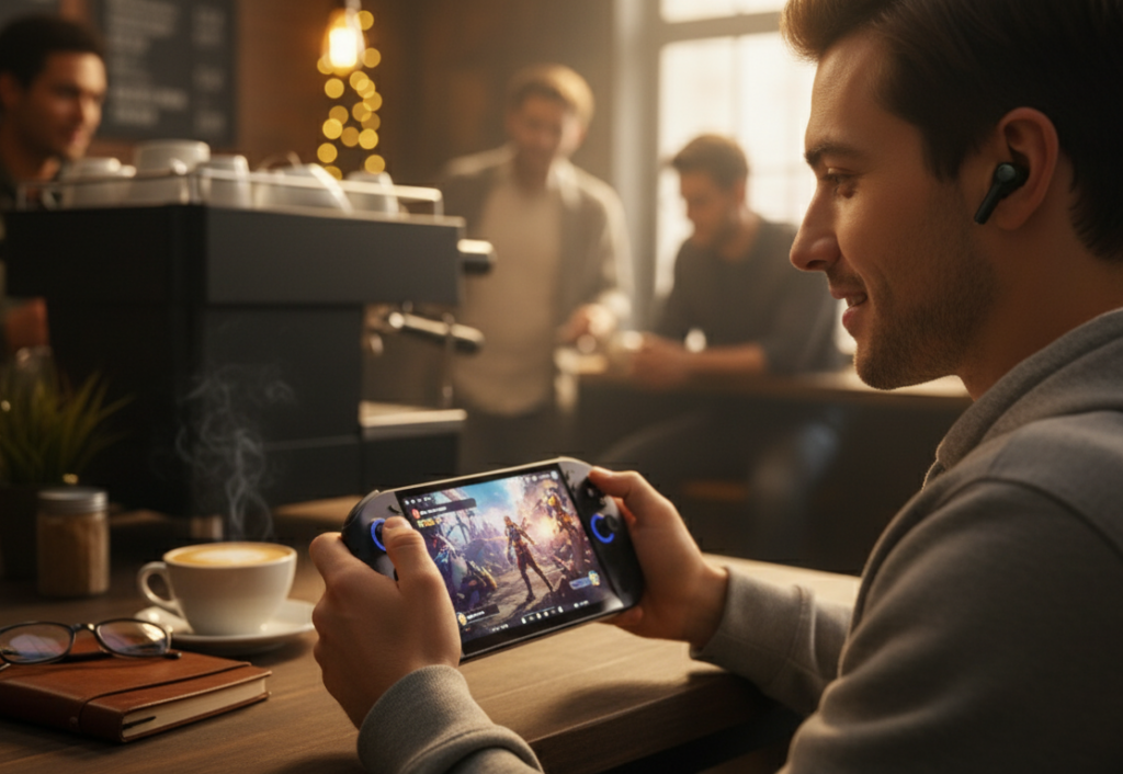 <p> Gamers, rejoice—the Lenovo Legion Go S is here. Unlike earlier handheld PCs, this version ships with SteamOS, giving it the simplicity of a gaming console with the muscle of a portable PC. It means you can carry your gaming library wherever you go and launch titles as easily as you would on a console.

For anyone who has dreamed of combining portability with serious power, this is the perfect middle ground. Whether you are gaming on a plane, in bed, or at a coffee shop, the Legion Go S makes it possible. </p> :: Gemini