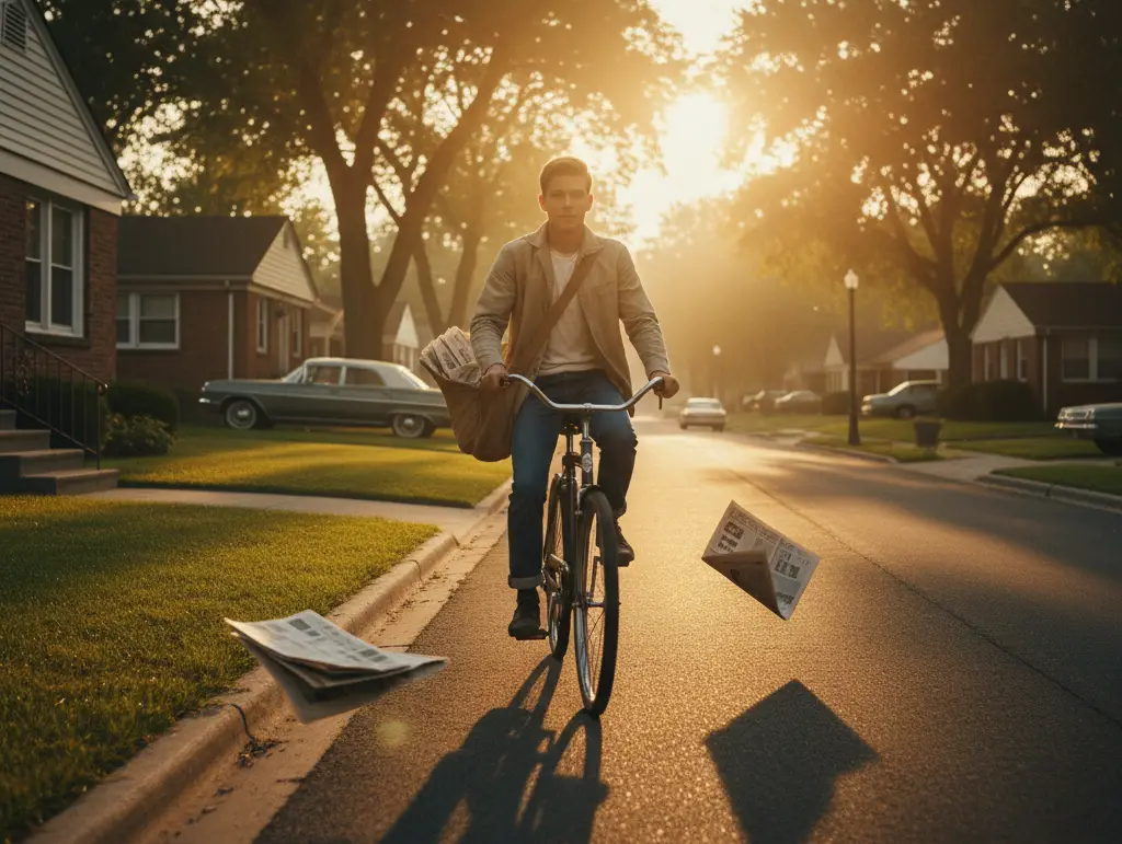 9. Running Paper Routes and Neighborhood Jobs