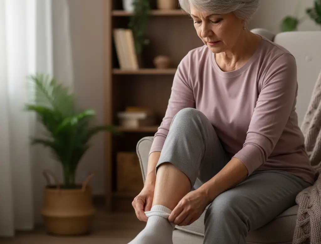 <p> Swollen feet might seem like a normal part of aging, but they can also be a quiet sign that your heart isn’t circulating blood properly. When your heart weakens, fluid can build up in your legs and ankles, leaving them puffy and tender by the end of the day. You might notice your shoes feeling tight or sock lines leaving deep marks. If the swelling persists or is paired with fatigue and shortness of breath, your heart could be working overtime to move blood through your body. A little swelling might not seem serious, but it’s one of the earliest physical clues of a brewing heart issue. </p> :: Gemini