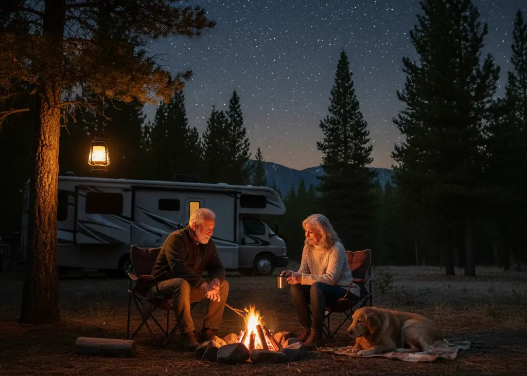 5. Nature Escapes and Off-Grid Camping <p> In 2025, many travelers are craving time away from screens and the busyness of everyday life. Road trips that prioritize nature escapes and off-grid experiences are becoming more popular than ever. This does not always mean roughing it with a tent and no running water. For Baby Boomers, it might mean renting a cozy cabin in the woods, staying at a lodge near a national forest, or parking an RV in a quiet campground. These escapes offer a chance to breathe deeply, reconnect with nature, and leave the noise of the world behind for a little while. </p> :: Gemini