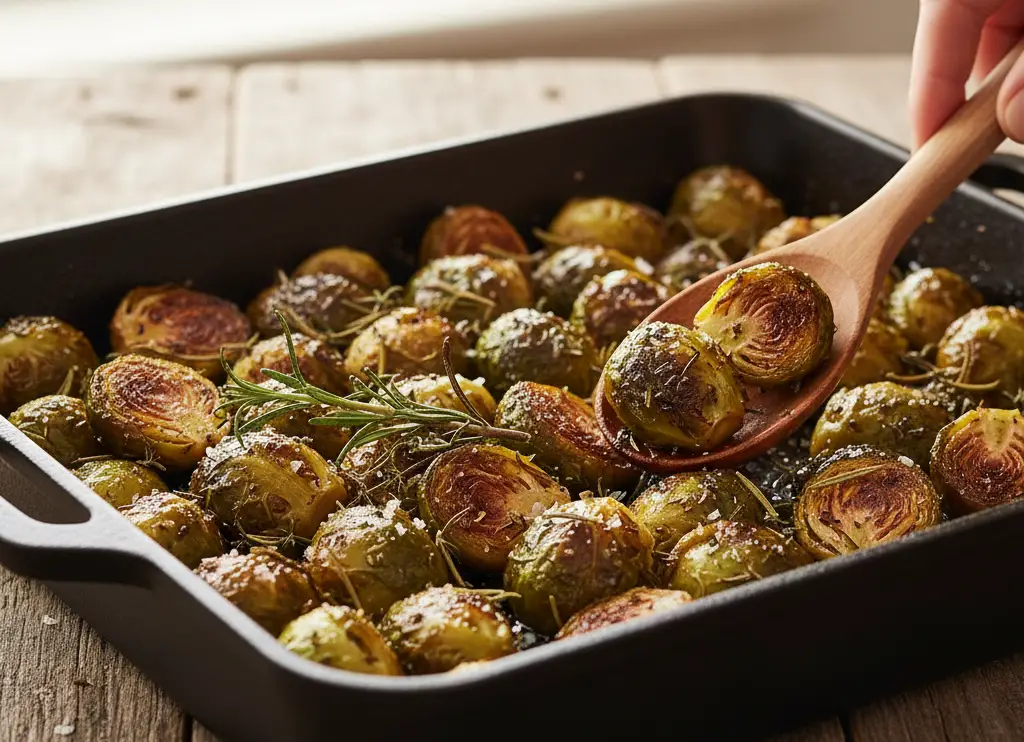 5. Brussels Sprouts <p> Brussels sprouts often get a bad rap for childhood memories of overcooked, bitter vegetables. Roasting them with olive oil until crispy transforms their flavor into nutty, caramelized perfection. They are high in fiber, vitamin C, and compounds that support liver function and healthy aging. Add them as a side dish or toss into a warm salad to enjoy their full potential. </p> :: Gemini