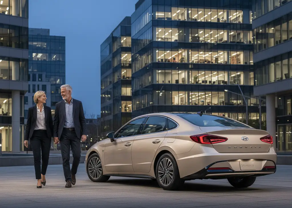 <p> The Hyundai Sonata Hybrid gives you the comfort of a midsize sedan paired with hybrid-level efficiency. It’s great for longer commutes, offering a quiet, refined ride and an interior that feels more premium than its price suggests. Drivers can expect around 52 miles per gallon combined, which adds up to major fuel savings over time. The Sonata Hybrid also comes with plenty of standard tech, including a user-friendly infotainment system and driver-assist features that make every commute safer and easier. If you want a car that feels a step above the average sedan, this one fits the bill beautifully. </p> :: Gemini