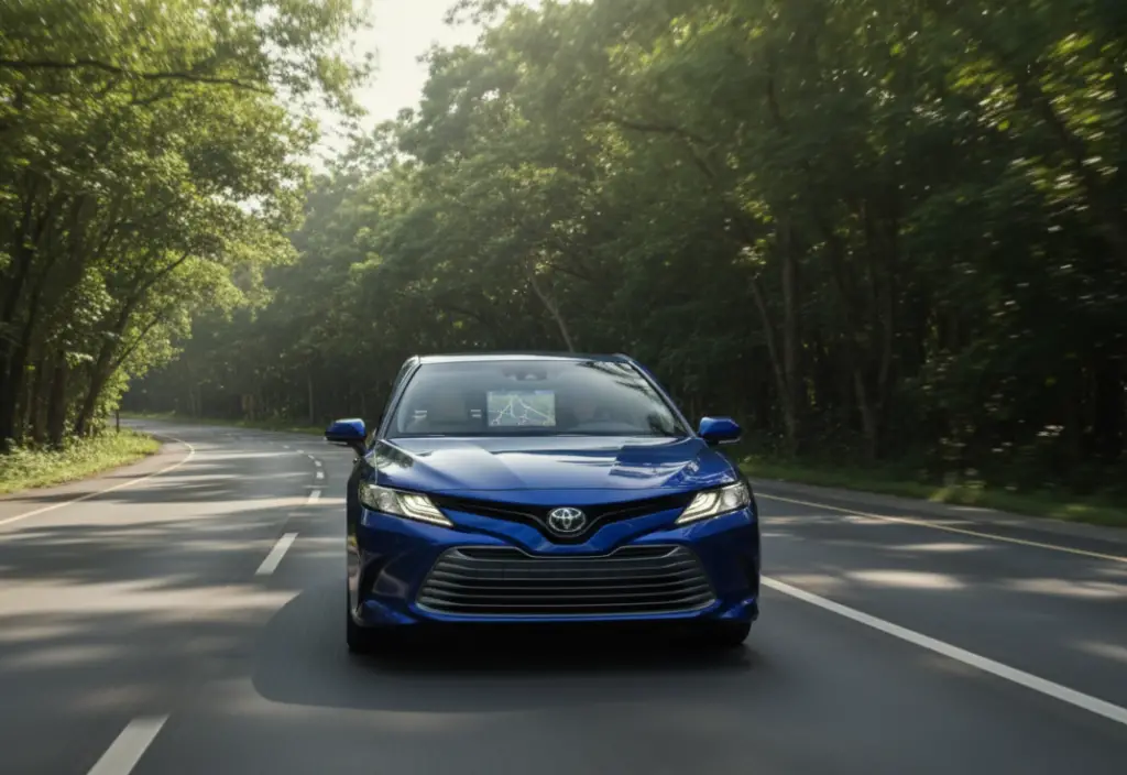 2. Toyota Camry <p> When it comes to dependable sedans, few can match the Toyota Camry. It strikes a great balance between comfort and performance, offering a silky-smooth ride that feels effortless on long drives. The Camry’s interior is designed for relaxation, with well-padded seats and an easy-to-use infotainment system that makes navigation simple. If you opt for the hybrid version, you will also enjoy outstanding gas mileage, meaning fewer stops at the pump. It is no wonder the Camry has been a staple of American highways for decades—it just works. </p> :: Gemini