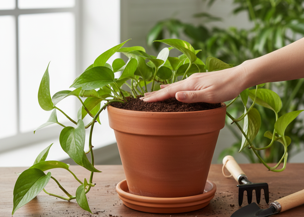 <p> If you have been using gravel in your plant pots for years, you are definitely not alone, and you are certainly not a bad gardener. You were following common advice that seemed logical and well-intentioned. But now that you understand how water really moves through soil and how gravel affects the internal environment of a pot, you can make choices that support healthier plants.

Removing gravel from your potting routine can make a noticeable difference. Your plants will have access to more soil space, more oxygen, and more consistent moisture levels, and they will be far less likely to suffer from preventable problems like root rot.

The most effective way to support proper drainage is not through gravel, but through using high quality potting mix and containers that have drainage holes. If you need to keep soil from slipping out of those holes, a simple coffee filter, mesh piece, or small bit of pottery works beautifully without disturbing the water table.

Your plants depend on you to create the conditions they cannot create for themselves. With the right soil and the right pot, they will reward you with better growth, brighter foliage, and far fewer frustrations. It is amazing how much healthier your plants can become when you skip the gravel and let the soil do its job. </p> :: Gemini