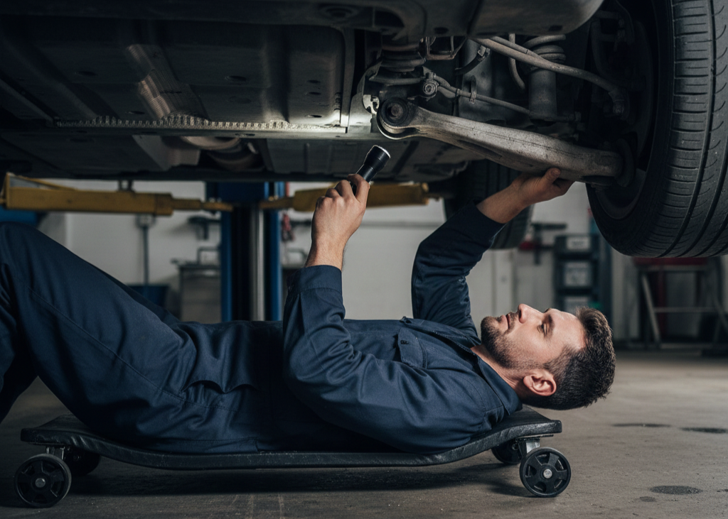 <p> Working under a car does not have to feel like a wrestling match with the floor. A creeper allows you to glide under your vehicle with ease and comfort. It protects your back, keeps your clothes cleaner, and improves mobility in tight spaces. Mechanics who spend hours each week under vehicles consider the creeper one of the unsung heroes of the shop. Once you use one, you will never want to slide under a car on bare concrete again. </p> :: Gemini