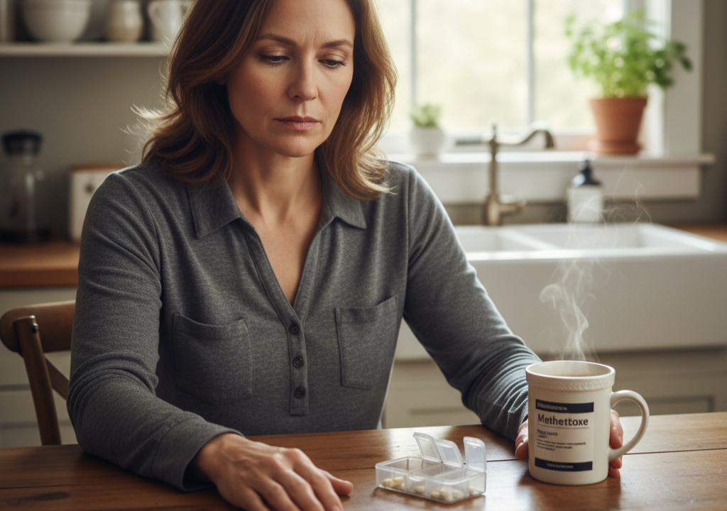 <p> If you take Methotrexate or similar medications for autoimmune conditions or certain cancers, caffeine may increase how much of the drug stays in your system. This can intensify side effects like nausea, fatigue, and mouth sores.

Pro Tip: Ask your doctor or pharmacist whether caffeine could interfere with your treatment. If you’re advised to cut back, try switching to low-caffeine or caffeine-free options that still give you that cozy morning ritual. </p> :: Gemini