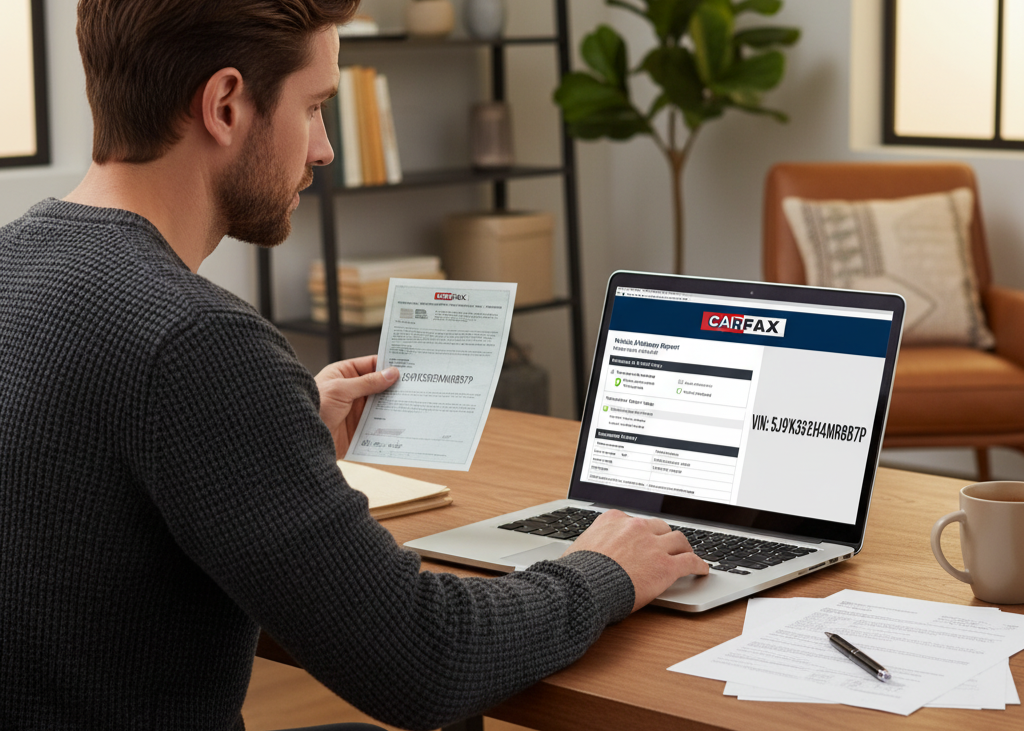 <p> One of the first things to do is review the car’s history and title status. Think of it like checking a person’s background before hiring them. Services like CARFAX and AutoCheck can tell you if the car has been in accidents, suffered flood damage, or has an odometer that may not be accurate. The title should be clean, meaning it is free of salvage or rebuilt branding. A car with a branded title is not necessarily undriveable, but it will likely cost more to repair and could be hard to resell. Always match the VIN on the car to the VIN on the history report to make sure everything aligns. Taking the time to verify the car’s story can help you avoid hidden nightmares that only show up after purchase. </p> :: Gemini