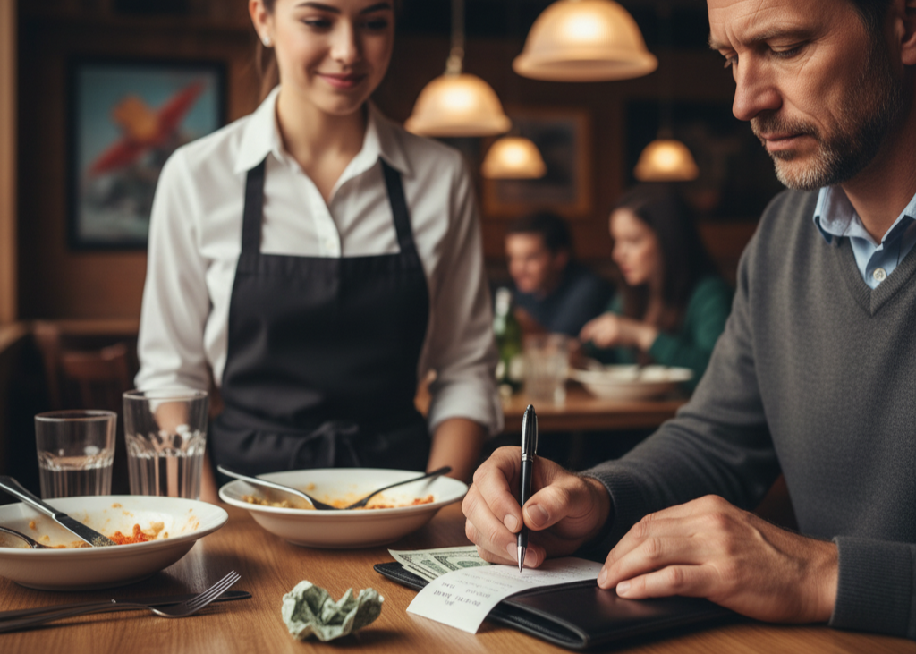 <p> Many diners default to 15 percent at sit-down restaurants, thinking it is acceptable. While 15 percent is technically standard, leaving only this amount can sometimes signal dissatisfaction if the service was satisfactory. A more generous tip around 20 percent shows appreciation for the effort your server puts in, from taking orders to refilling drinks and checking in to ensure everything is going smoothly. Tipping thoughtfully helps servers feel valued and encourages good service for future diners. </p> :: Gemini