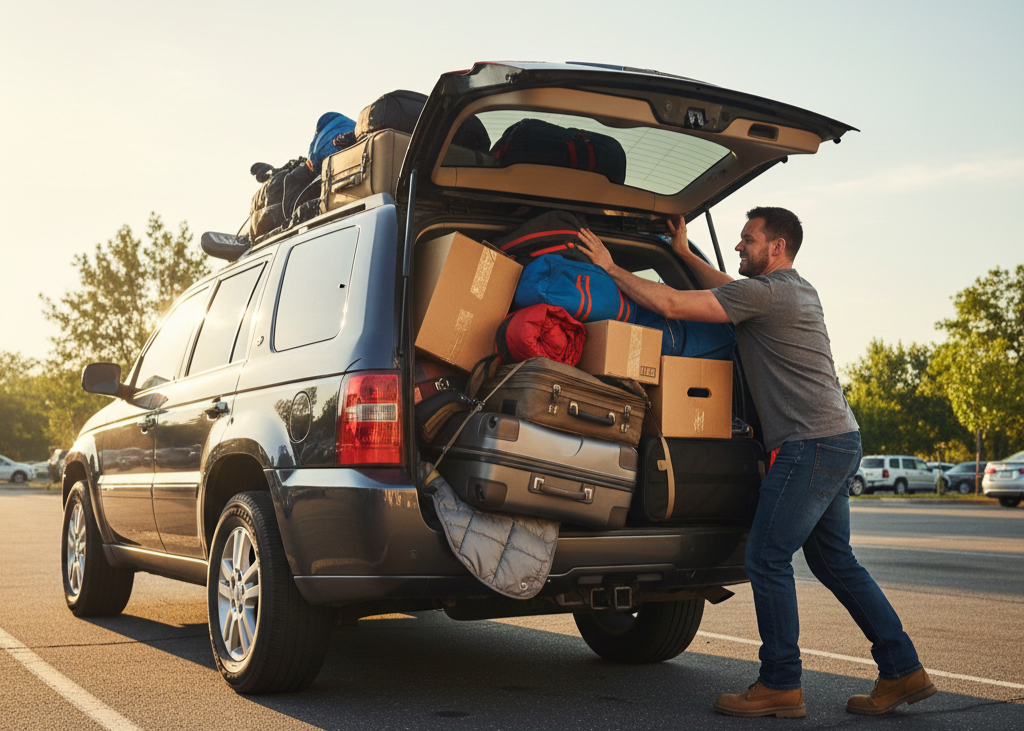 <p> Your car has a maximum weight limit for a reason. When you overload it with tools, equipment, luggage, or anything else that is heavy, the engine has to work harder to get the car moving. That increased effort strains the engine, transmission, suspension, and even the brakes.

While throwing a few bags in the trunk is fine, regularly hauling around unnecessary weight can shorten the life of your car. Lighten the load when you can and be mindful of what you keep in your vehicle. </p> :: Gemini