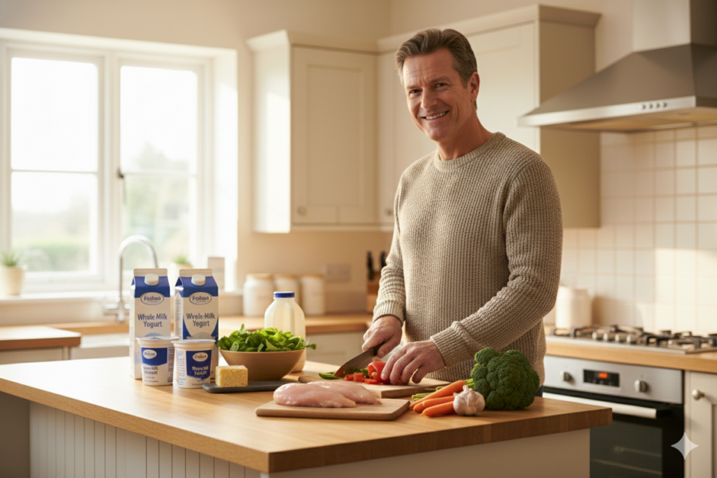 <p> Improving your cholesterol does not mean you need to give up everything you enjoy or live on nothing but salads. It is about becoming more aware of the foods that tend to push your cholesterol in the wrong direction and making small, meaningful adjustments to your weekly meals. Even simple swaps such as choosing low fat dairy, picking leaner cuts of meat, cooking foods in healthier ways, or reading ingredient labels can have a real impact on your long term heart health.

Remember, heart friendly eating is not supposed to feel like punishment. It is a long game, and every smart choice helps. You can still savor your meals, enjoy comfort foods, and treat yourself, all while taking care of your body in a way your future self will appreciate. If you ever want help creating a list of heart healthy foods to add to your diet, I can put that together for you too. </p> :: Gemini