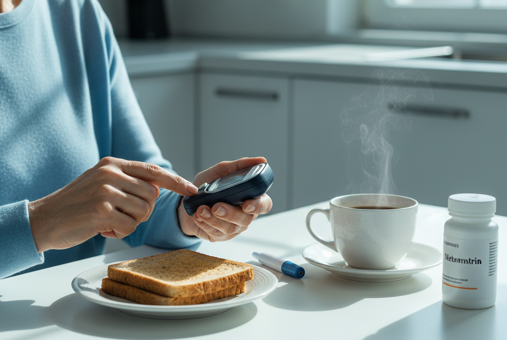 <p> If you have diabetes, coffee can affect how your body processes sugar and insulin. Caffeine may cause blood sugar spikes or make it harder to predict how your glucose levels will respond after meals. When combined with diabetes medications, that can create an unpredictable roller coaster of highs and lows.

Pro Tip: Track your blood sugar after drinking coffee, especially when starting a new medication. You may find it easier to tolerate coffee when it’s paired with food rather than on an empty stomach. </p> :: Gemini