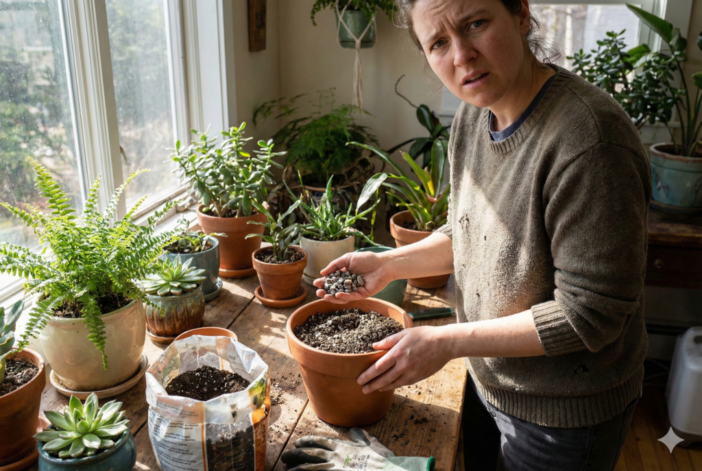 <p> If you have ever stood over a plant pot with a handful of gravel and felt confident that you were about to do something smart and “garden-expert approved,” you are definitely not alone. For decades, gardeners across the United States have believed that adding a layer of rocks to the bottom of a pot helps improve drainage, prevents soggy soil, and keeps plants healthier. It sounds logical. After all, water flows more easily through rocks than through soil, right?

Well, not exactly.

In recent years, horticulturists and plant scientists have been debunking this old gardening habit, showing that gravel at the bottom of pots often causes more harm than good. It can trap water closer to your plant’s roots, reduce the soil space your plant needs to thrive, and even increase the chances of root rot.

If you have been using gravel with good intentions, do not worry. Many of us learned this method from parents, grandparents, or friendly fellow plant lovers. Today, let’s walk through the real reasons gravel might be working against your plants and explore better ways to help them grow strong and healthy.

Below are the key problems gravel can create inside plant pots and what you should understand before sprinkling stones into your next container garden. </p> :: Gemini