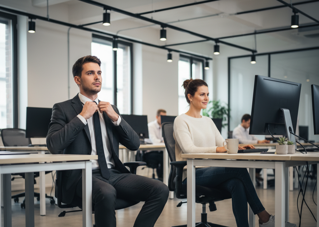 4. Strict Dress Codes <p> Corporate dress codes used to enforce a very narrow standard of professionalism: suits, ties, or formal attire were mandatory. Today, the trend is shifting toward comfort, inclusivity, and personal expression.
Millennials and Gen Z employees, in particular, prefer clothing that allows them to feel confident and productive, rather than constrained by rigid norms. Flexible dress codes support authenticity, reduce stress, and contribute to a more welcoming workplace culture. Employees who can dress comfortably often perform better, collaborate more freely, and feel a stronger sense of belonging. </p> :: Gemini