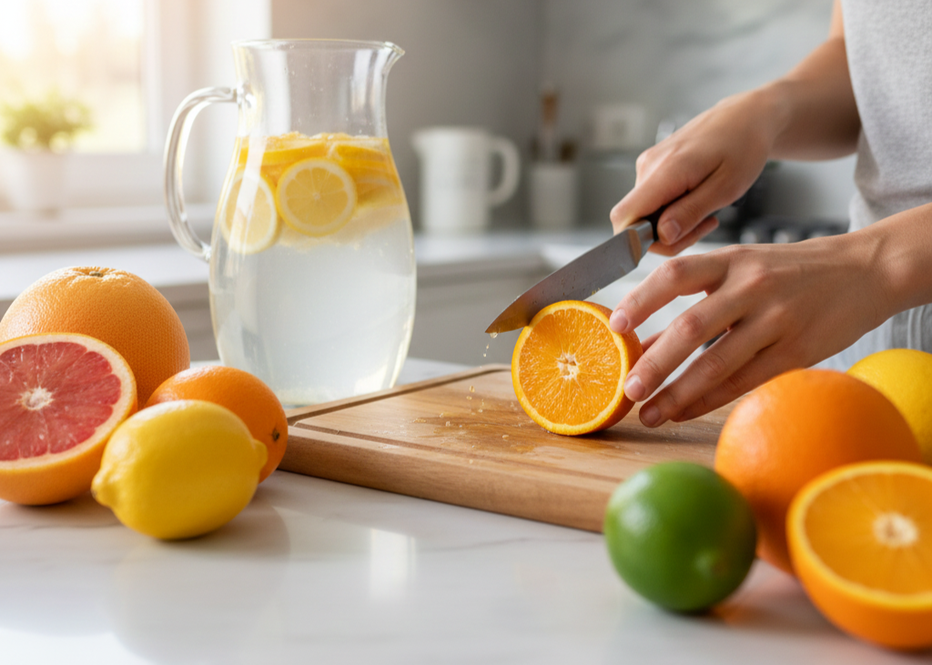 <p> If you want a fruit that feels refreshing and heart healthy at the same time, citrus fruits are a great choice. Oranges, grapefruits, lemons, and limes provide soluble fiber that supports healthy cholesterol levels. They are also rich in vitamin C and flavonoids that protect blood vessels and encourage smoother circulation. Eating whole citrus fruits gives you the most benefit, but adding slices to your water or squeezing some lemon over a meal can also help you incorporate heart friendly nutrients throughout your day. </p> :: Gemini