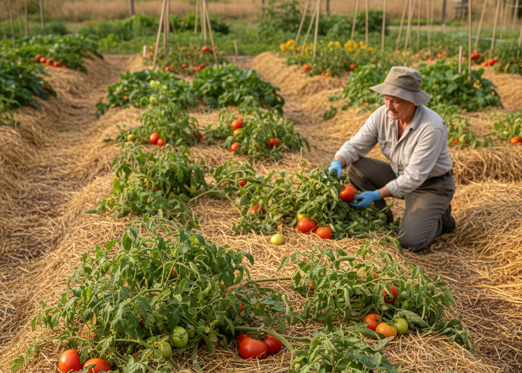 <p> Not all tomatoes need support to thrive. Compact or determinate varieties, such as bush types or cherry tomatoes, can often grow happily without staking or caging. If you have enough space, let the plants sprawl naturally along the ground. This approach requires more garden space, but it can save time, materials, and effort. You will still need to monitor for soil-borne disease and pests, but the simplicity of a free-form tomato patch can be surprisingly rewarding for gardeners who enjoy a relaxed, low-maintenance setup. </p> :: Gemini