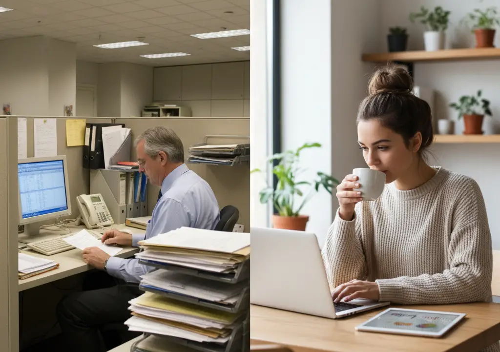 <p> Boomers built careers around stability: one job, one company, one schedule. Millennials crave flexibility. Remote work, side hustles, and entrepreneurship have redefined what success looks like. The daily commute and fluorescent-lit office cubicle are being replaced with laptops, coffee shops, and home offices. Work-life balance isn’t just a dream—it’s a priority. </p> :: Gemini