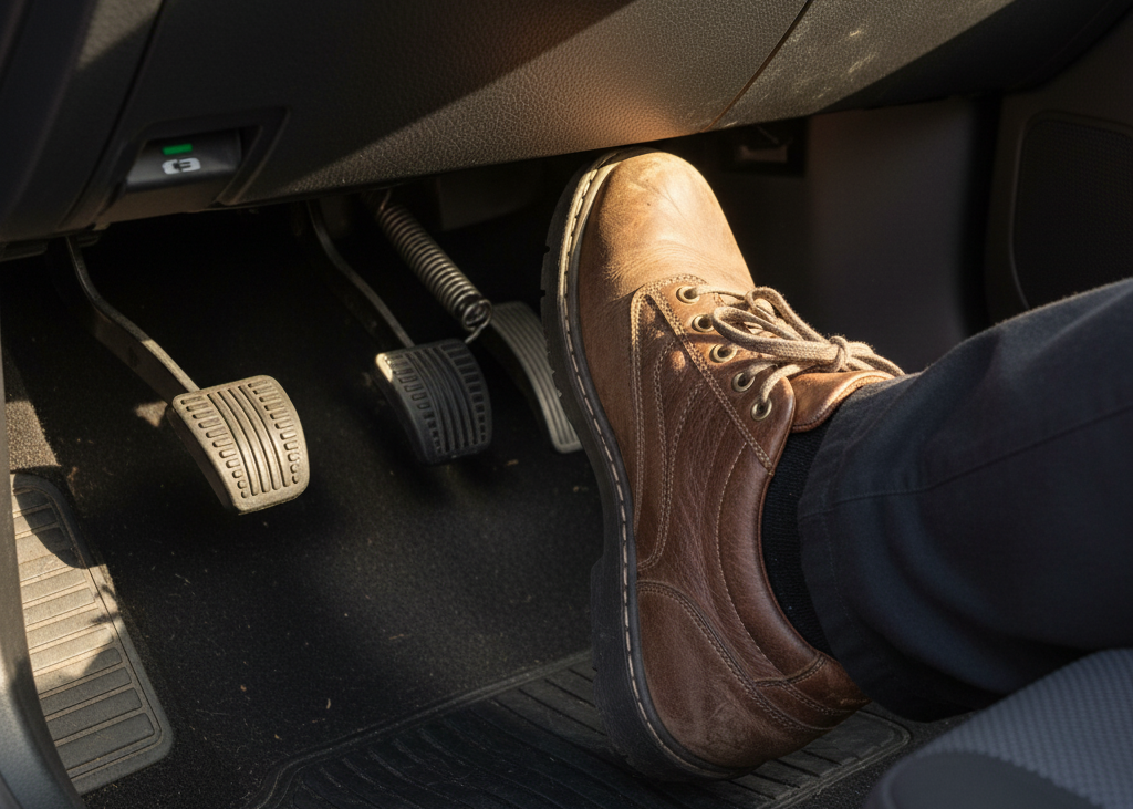 <p> Riding the clutch means keeping your foot partially on the clutch pedal when you are not shifting. Many drivers do it without thinking, especially in slow traffic or when they are trying to keep the car ready to move. The problem is that even light pressure keeps the clutch partially engaged, and that increases the wear significantly.

Once you are in gear and moving, your foot should come completely off the clutch pedal. Not halfway, not hovering above it, but fully off. If you are driving a manual every day, this one small change can extend your clutch life by years and save you quite a bit of money in repairs. </p> :: Gemini