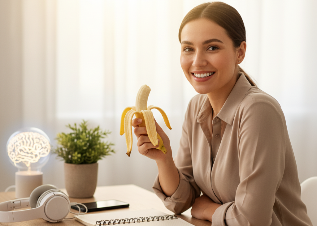 <p> Bananas can also have a surprising impact on your mental well-being. They contain vitamin B6, which your body uses to produce neurotransmitters like serotonin and dopamine. These chemicals play a key role in regulating mood, promoting feelings of happiness, and even improving focus and alertness.

Additionally, bananas contain tryptophan, an amino acid that the body converts into serotonin. Regularly consuming a banana can help stabilize your mood and provide a natural mental boost. For those experiencing mild stress, anxiety, or mood swings, adding a banana to your daily diet may contribute to a greater sense of emotional balance and overall mental wellness. </p> :: Gemini