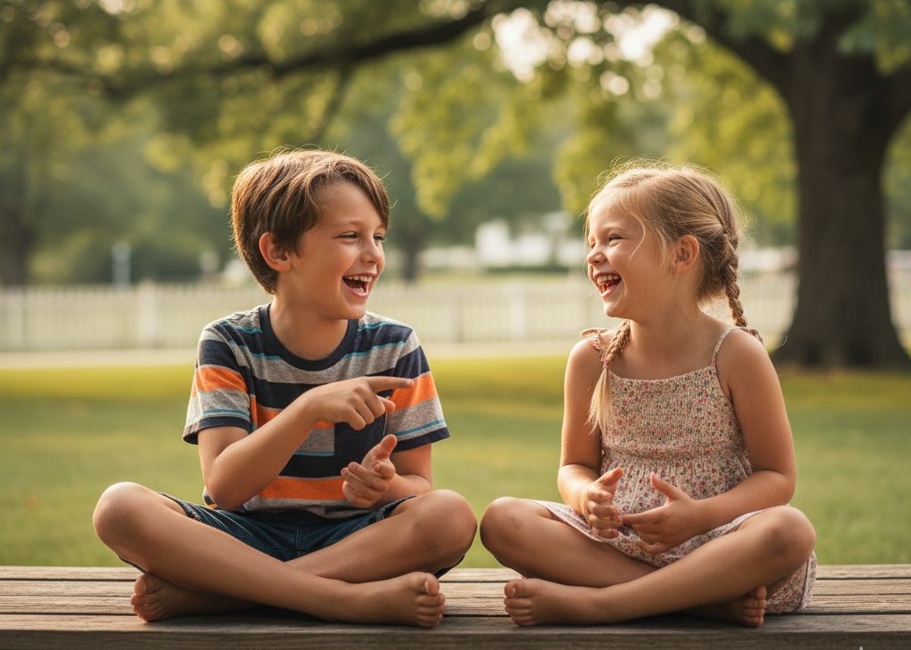 4. Face-to-Face Conversation <p> The art of conversation is slipping away in a world dominated by texting, social media, and screens. Many children now lack the practice to speak confidently, read body language, and respond in real time. Baby boomers will remember hours spent on front porches, swapping stories, and learning to listen as much as to speak. These social interactions built empathy, understanding, and problem-solving skills. Encouraging children to have real conversations can help them navigate relationships, school, and eventually the workplace more effectively. </p> :: Gemini