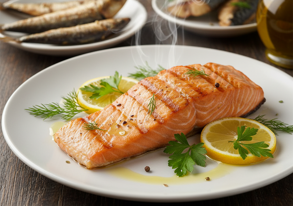 <p> Let’s start with the all-star of anti-inflammatory foods: fatty fish. Salmon, mackerel, and sardines are rich in omega-3 fatty acids, which help lower inflammation and protect your heart, brain, and joints. A single 3-ounce serving gives you around 20 to 25 grams of high-quality protein plus those amazing healthy fats. Try baking or grilling salmon for dinner or tossing sardines onto whole-grain toast for a quick lunch. Think of fatty fish as your body’s built-in repair crew, working quietly to keep you strong and pain-free. </p> :: Gemini