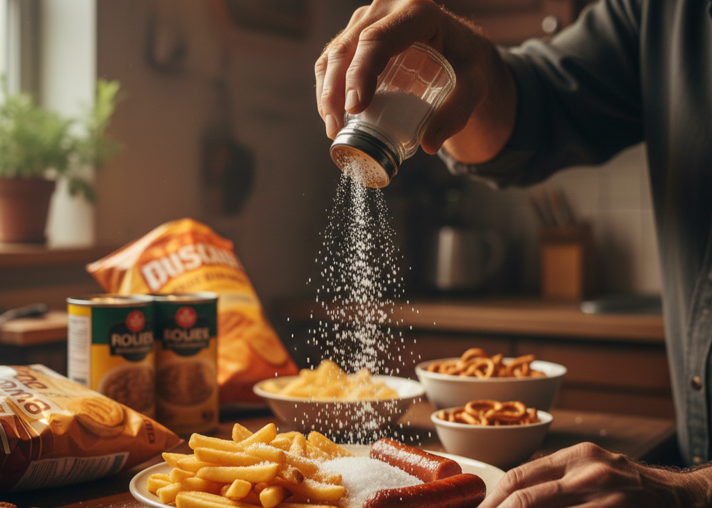 <p> Salt makes food taste great, but too much sodium can make your kidneys work overtime. High sodium levels force kidneys to filter more fluid to maintain balance in the body, which over time can contribute to high blood pressure. Since high blood pressure is a leading cause of chronic kidney disease, reducing salt intake is a smart move. Better approach: Use herbs, garlic, lemon, and spices to flavor your meals. Cutting back on processed foods can dramatically reduce your sodium intake. Over time, your taste buds will adapt, and your meals will still taste delicious. </p> :: Gemini