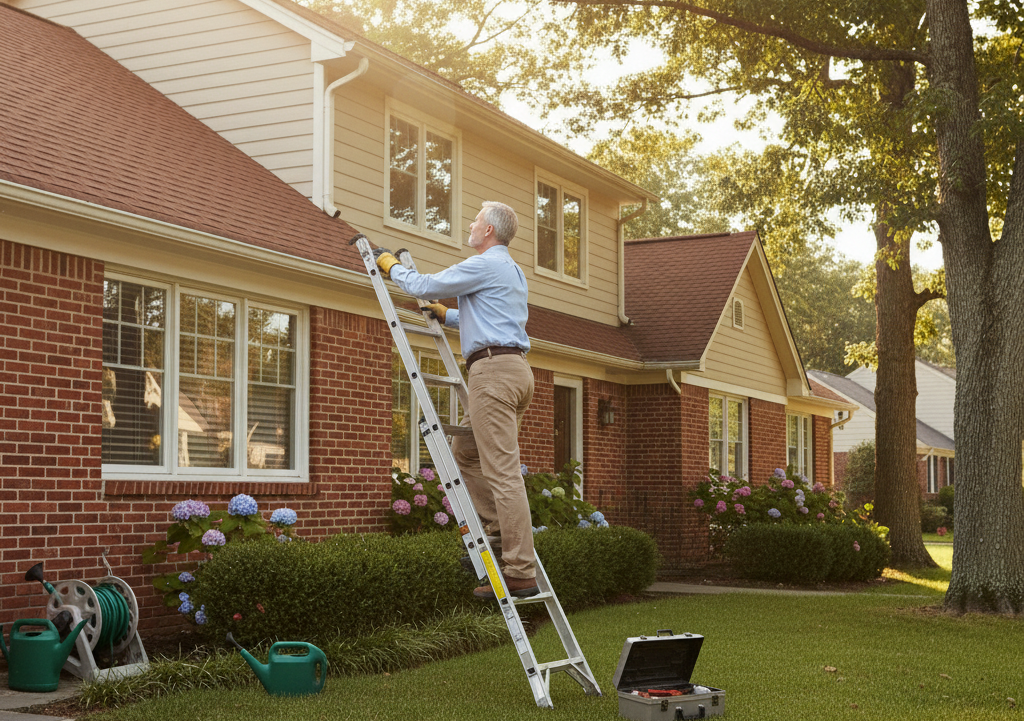 1. Inspect Your Roof and Gutters <p> Your roof is your home’s first line of defense against weather, yet it is easy to overlook until a leak appears. Check for missing shingles, cracked tiles, or sagging spots, especially after storms or heavy wind. Gutters deserve attention too. Clogged or damaged gutters can cause water to pool around your foundation, leading to costly structural damage over time.
Clean your gutters at least twice a year, and make sure downspouts direct water away from your home. If climbing ladders is not your thing, hire a professional—your back and balance will thank you. Proactively maintaining your roof and gutters now can prevent thousands of dollars in water damage and insurance headaches later. </p> :: Gemini