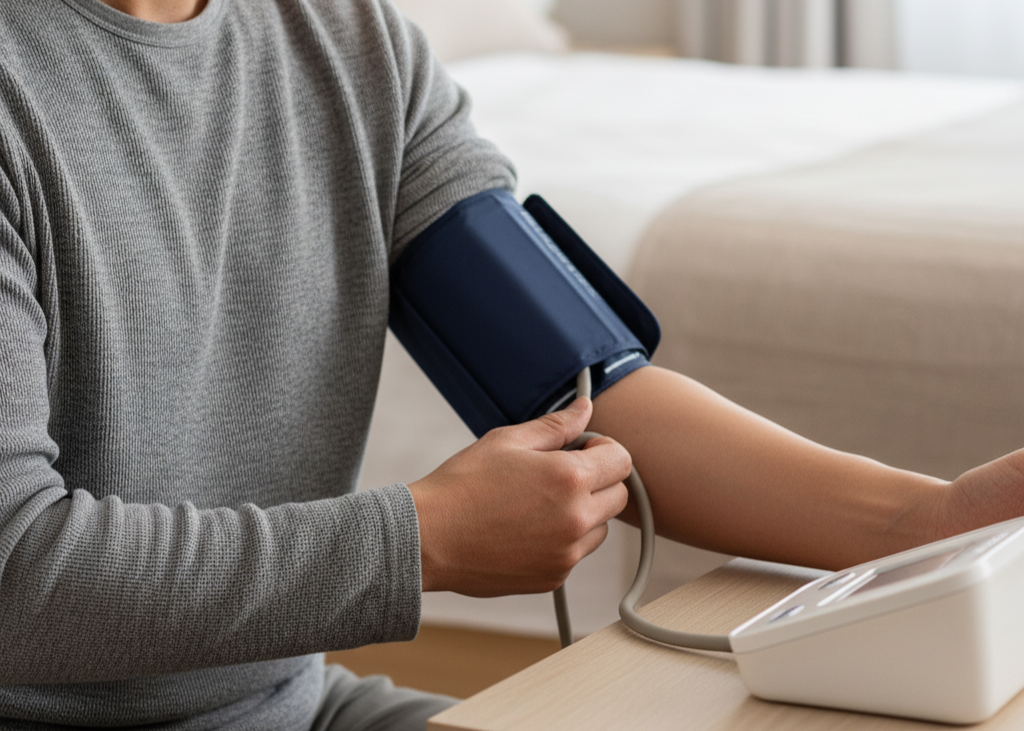 <p> It might seem harmless to keep your shirt on while taking a reading, but even thin fabric can distort results. Wrapping a cuff over clothing can cause the measurement to be significantly higher than your actual blood pressure.

The solution is simple: always place the cuff directly on bare skin. Rolling up a sleeve is much better than taking a reading through fabric, and it only takes a few extra seconds to do it correctly. </p> :: Gemini