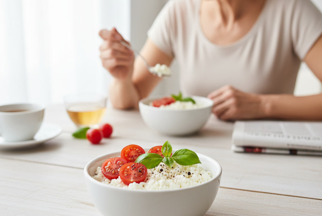 <p> Cottage cheese might not be the trendiest food on the block, but it’s having a comeback—and for good reason. It’s a lean, high-protein option that’s easy on digestion and perfect for breakfast, lunch, or a quick snack. Each serving provides a solid dose of complete protein that helps rebuild muscle tissue and supports recovery. Pair it with fruit for a slightly sweet combo or with cherry tomatoes and black pepper for something savory. Simple, satisfying, and inflammation-friendly. </p> :: Gemini