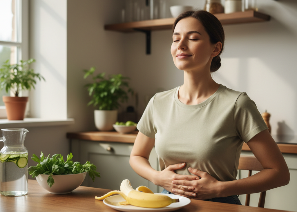 <p> Bananas are a powerhouse when it comes to digestive health. They contain both soluble and insoluble fiber, which play different but complementary roles in keeping your digestive system running smoothly. Soluble fiber slows the absorption of sugar, helping regulate blood sugar levels, while insoluble fiber adds bulk to your stool and promotes regular bowel movements.

Less ripe bananas are particularly beneficial because they contain resistant starch—a type of prebiotic that feeds the healthy bacteria in your gut. These beneficial microbes are essential for proper digestion and can even impact your overall health, including immune function and nutrient absorption. Regularly eating bananas can help reduce bloating, constipation, and other common digestive issues while supporting a healthy gut microbiome. </p> :: Gemini