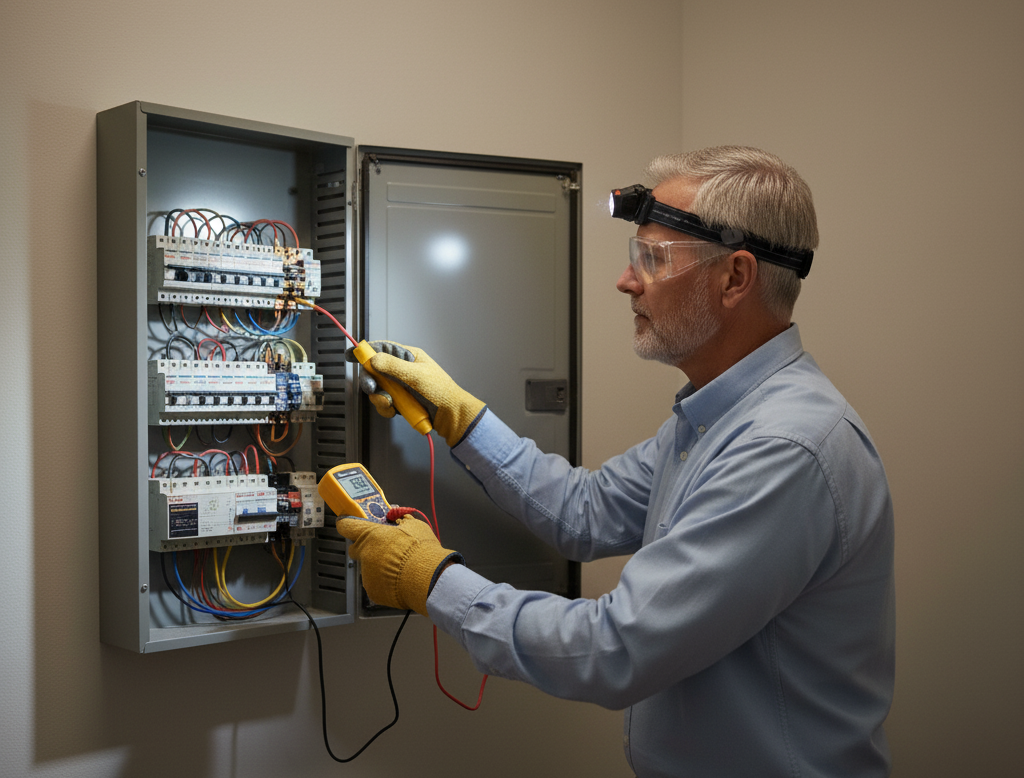 4. Inspect Electrical Systems <p> Electricity powers your home quietly, but problems can be dangerous. Have a licensed electrician inspect wiring, outlets, and circuit breakers, especially in older homes. Look for flickering lights, tripped breakers, or discolored outlets—all signs that attention is needed.
Installing surge protectors and ground fault circuit interrupter outlets in bathrooms and kitchens can add extra safety. Ensuring your electrical system is in good condition reduces the risk of fire and gives you peace of mind that your home is safe for everyday living. </p> :: Gemini