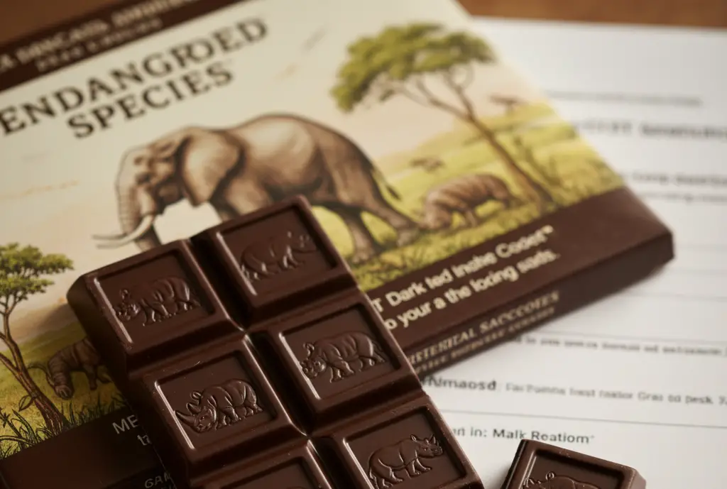 7. Endangered Species Chocolate