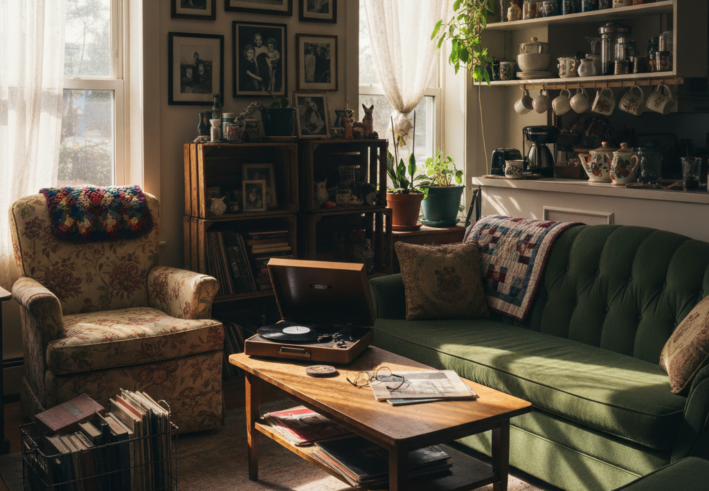 4. The Hand-Me-Down Couch <p> Your first couch probably had a long history before it made its way into your living room. Maybe it came from your parents’ basement or a friend who was moving out. It might have been a little lumpy, but that couch saw it all—late-night movies, long talks, and maybe even a nap or two. It wasn’t stylish, but it was yours. </p> :: Gemini