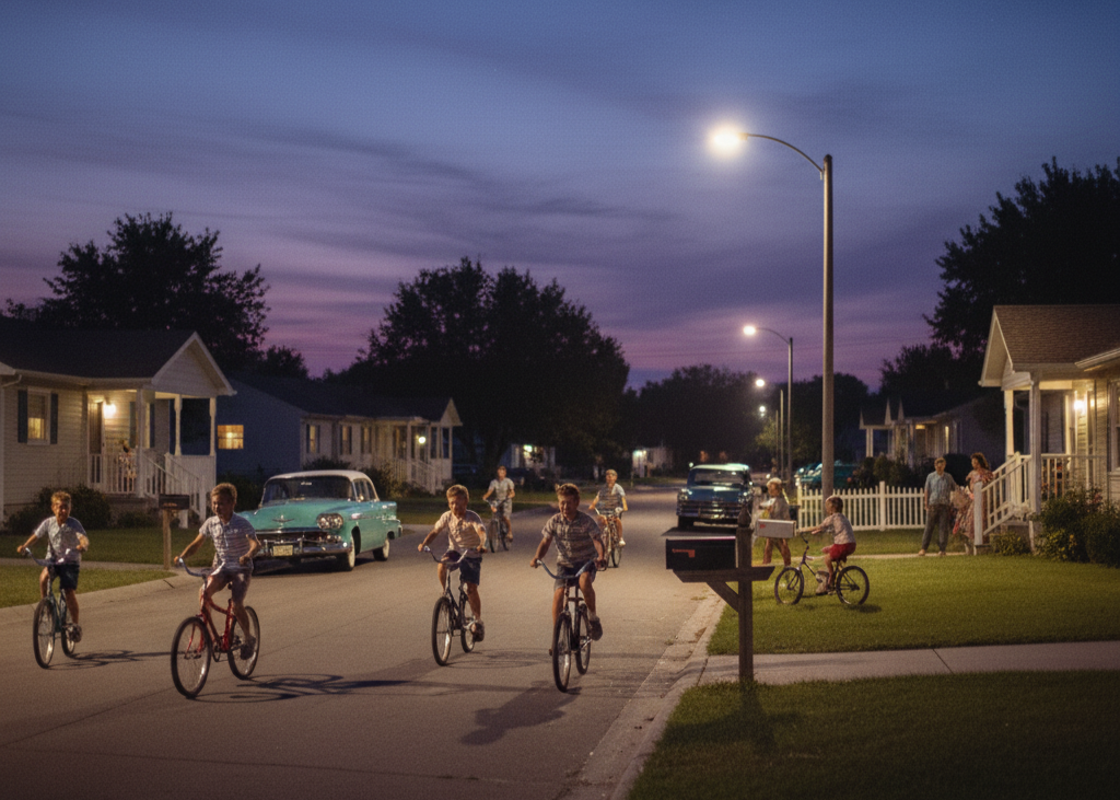 <p> One of the most defining differences between childhood in the sixties and childhood today is freedom. Back then, kids were allowed—encouraged, even—to run around the neighborhood for hours without supervision. They played outside, explored nearby woods or fields, rode bikes in groups, and only came home when the streetlights flickered on. Parents trusted their community and believed that children should learn independence through exploration. Today, children’s schedules are far more structured and supervised, and spontaneous neighborhood play has become rare. Those long, carefree afternoons remain a cherished memory for many baby boomers who grew up during the era. </p> :: Gemini