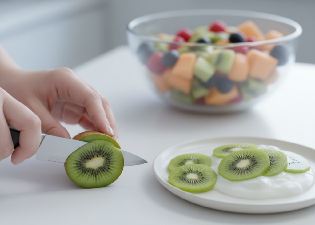 <p> Kiwi often gets overlooked in the fruit aisle, but once you know what it can do for your heart, it is worth adding to the cart more often. Studies suggest that eating two kiwifruits per day can support healthier cholesterol levels and a better total cholesterol to HDL ratio. Kiwi also contains fiber, vitamin C, and antioxidants that help protect your cells. Slice them into rounds and enjoy them plain, blend them into a smoothie, or layer them into a fruit salad for a refreshing, slightly tangy boost. </p> :: Gemini