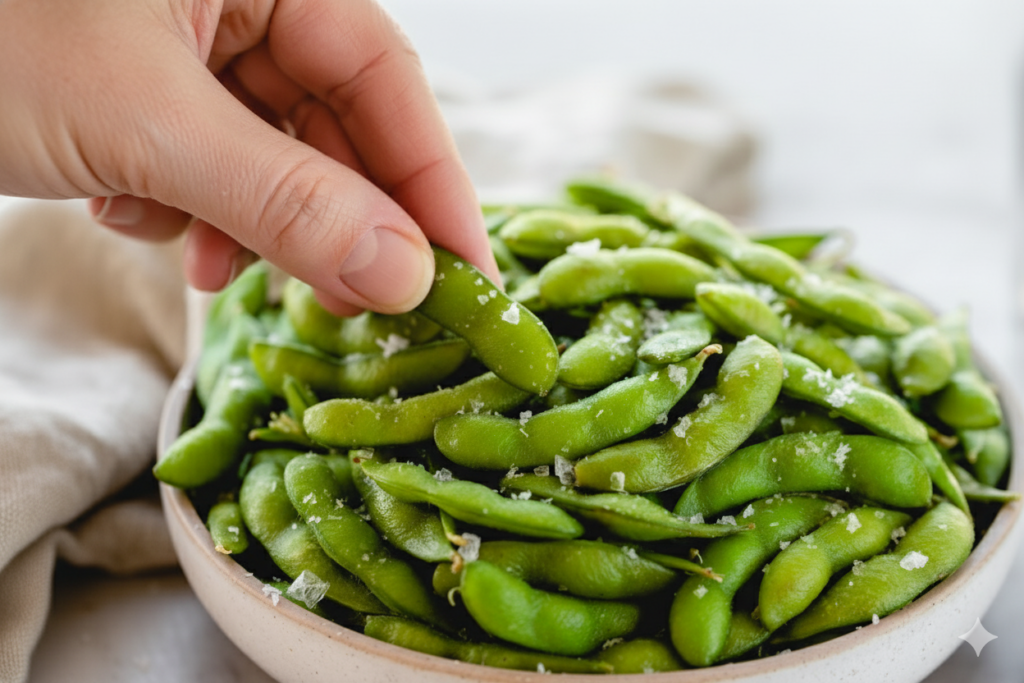 <p> Edamame—those bright green soybeans you find in sushi restaurants—are an underrated gem. They’re rich in plant protein, fiber, and antioxidants, all of which work together to reduce inflammation and keep you feeling full. Half a cup offers around 9 grams of protein, making it a perfect snack or side dish. Try steaming them with a pinch of sea salt or tossing them into salads for extra texture and color. They’re fun to eat, easy to prepare, and surprisingly satisfying. </p> :: Gemini