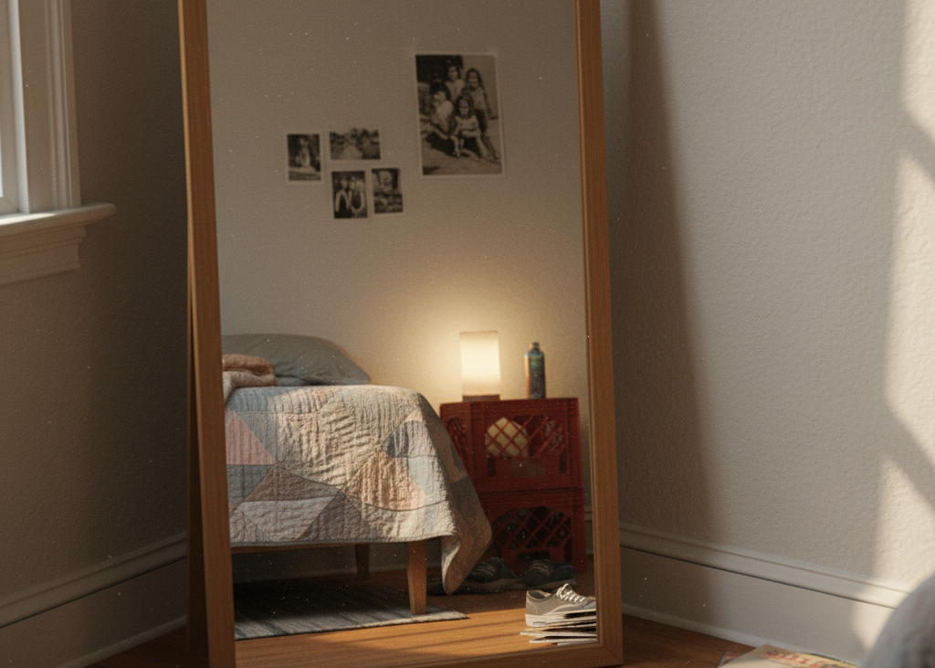 14. The Full-Length Mirror <p> There was something empowering about having your own mirror. You could finally check your outfit before work or a night out without someone knocking on the bathroom door. It was both practical and personal—a symbol that you were out in the world, putting your best foot forward. Even if the lighting wasn’t perfect, that mirror saw you through it all. </p> :: Gemini