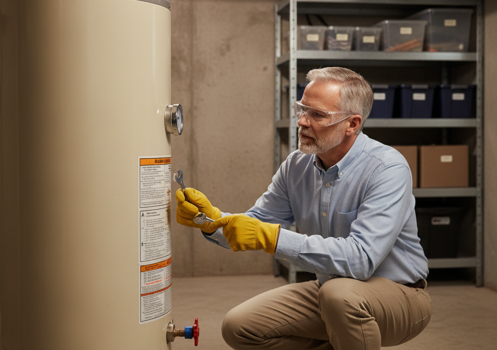 7. Service Your Water Heater <p> Your water heater works tirelessly every day, and neglect can lead to leaks, inefficiency, or even flooding. Drain and flush your water heater at least once a year to remove sediment buildup and improve performance. Check the pressure relief valve and look for rust or signs of leaks.
A properly maintained water heater ensures you have hot water when you need it and extends the life of the appliance. Consider insulating the tank if it is older—it can reduce energy costs and improve efficiency. Preventive maintenance is a small step that avoids major headaches later. </p> :: Gemini