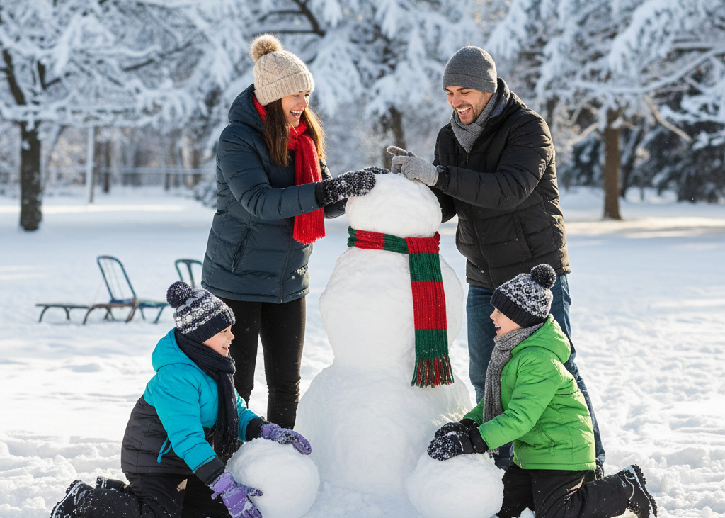 7. Build a Snowman or Go Sledding <p> If you are lucky enough to have snow, Christmas break is the perfect time to embrace it. Build snowmen, create snow angels, have snowball fights, or hit the sledding hills. Even a simple walk in the crisp winter air can be invigorating and a welcome change of pace from indoor activities. Outdoor play encourages physical activity, creativity, and teamwork, making it a healthy and joyful way to spend the holiday season together. </p> :: Gemini