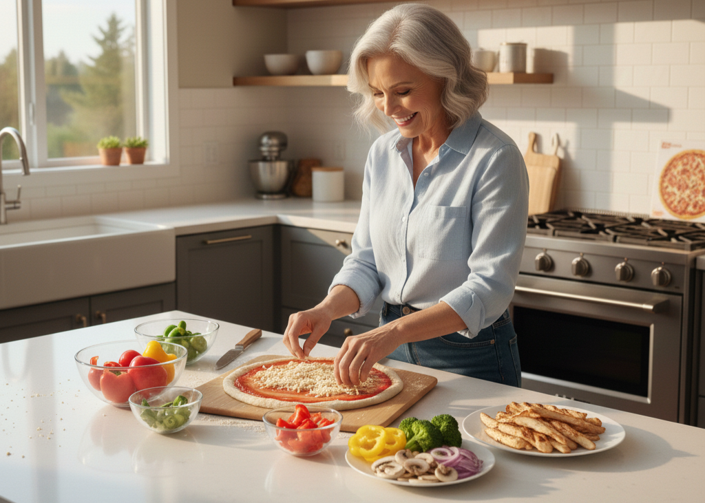 <p> A convenient dinner for busy nights, frozen pizzas are often loaded with sodium, unhealthy fats, and preservatives. Regular consumption of ultra-processed foods has been linked to faster cognitive decline, increased heart disease risk, and poor overall health.

Better option: Make your own pizza at home using whole-grain crust, lean protein, and plenty of colorful vegetables. You control the ingredients and can make a delicious meal that is good for your heart. </p> :: Gemini